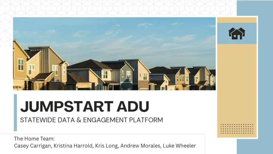 Hack-A-House student pitch